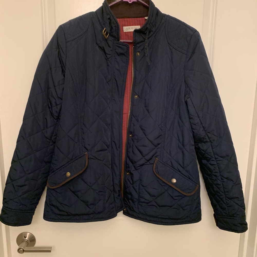Orvis field barn jacket navy M